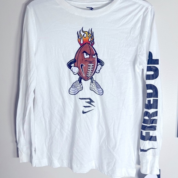 Nike ‼️🔥3BRAND by Russell Wilson
Big Boys Fired Up Ballers Long Sleeve T-shirt S - Picture 8 of 9